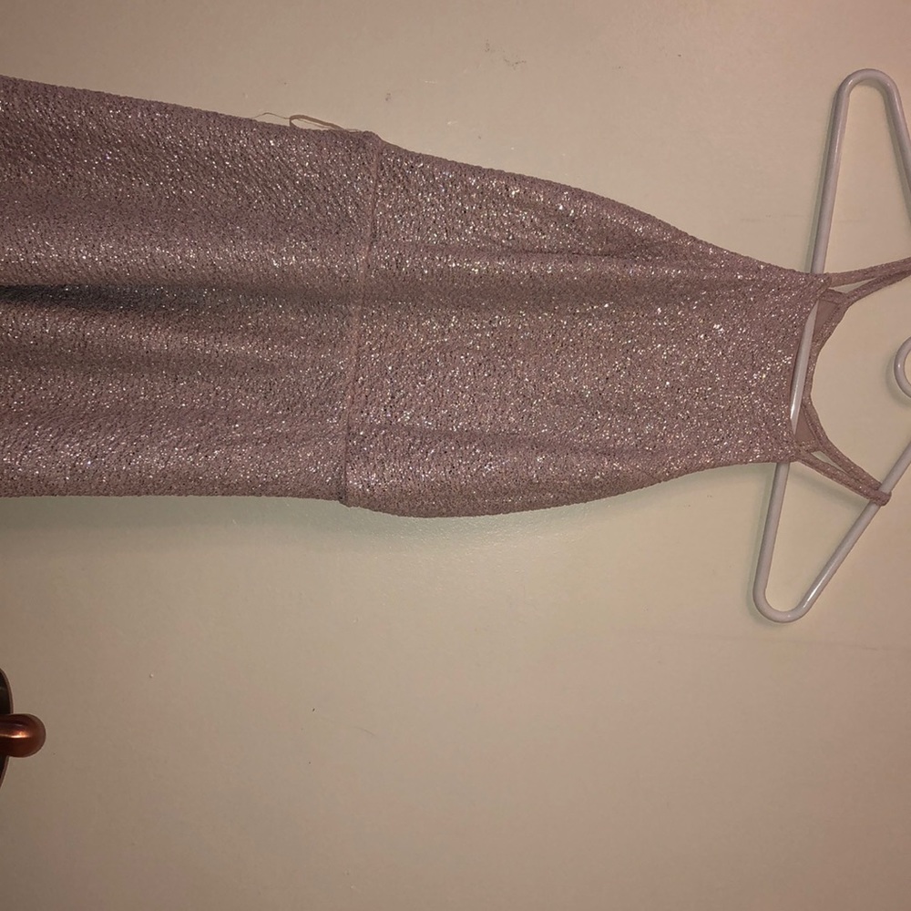 Light pink sparkly dress